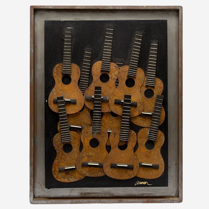 Arman, 'Cavaquinho', Multiple accumulation, mixed media wood and metal, signed and numbered, of 2003
