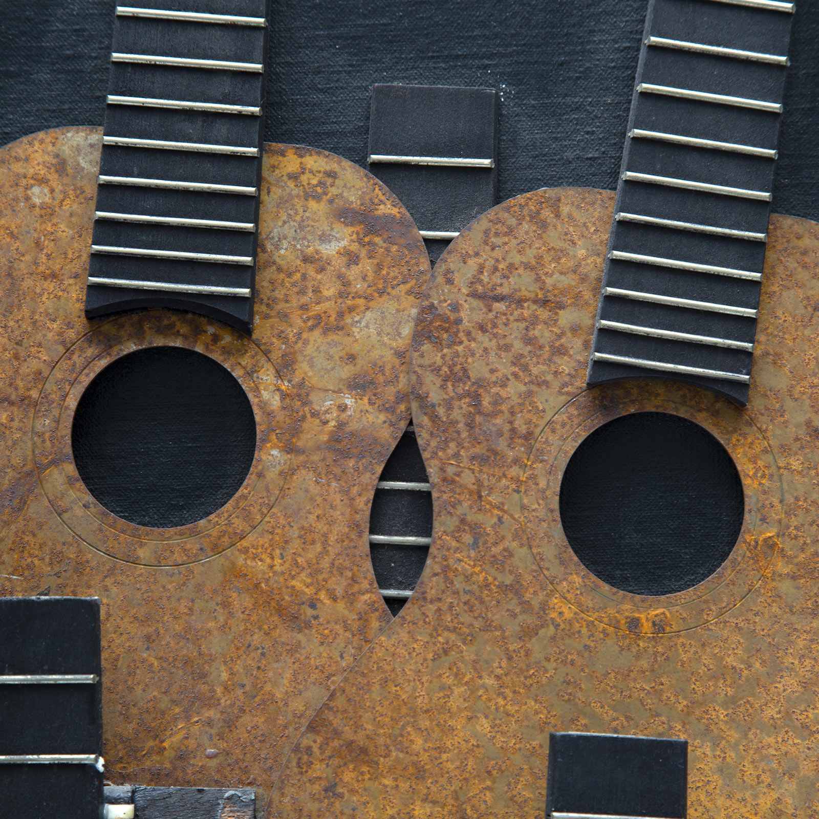 Arman, 'Cavaquinho', Multiple accumulation, mixed media wood and metal, signed and numbered, of 2003 - Detail D1