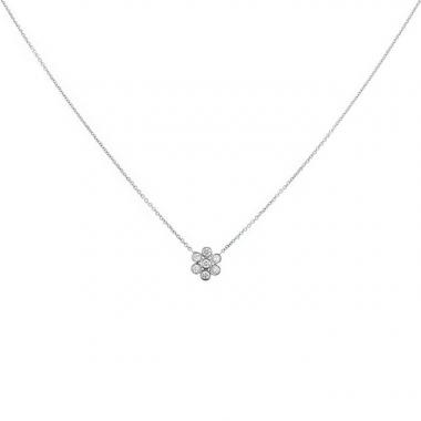 Tiffany & Co. 18K White Gold ATLAS Diamond Necklace | eBay