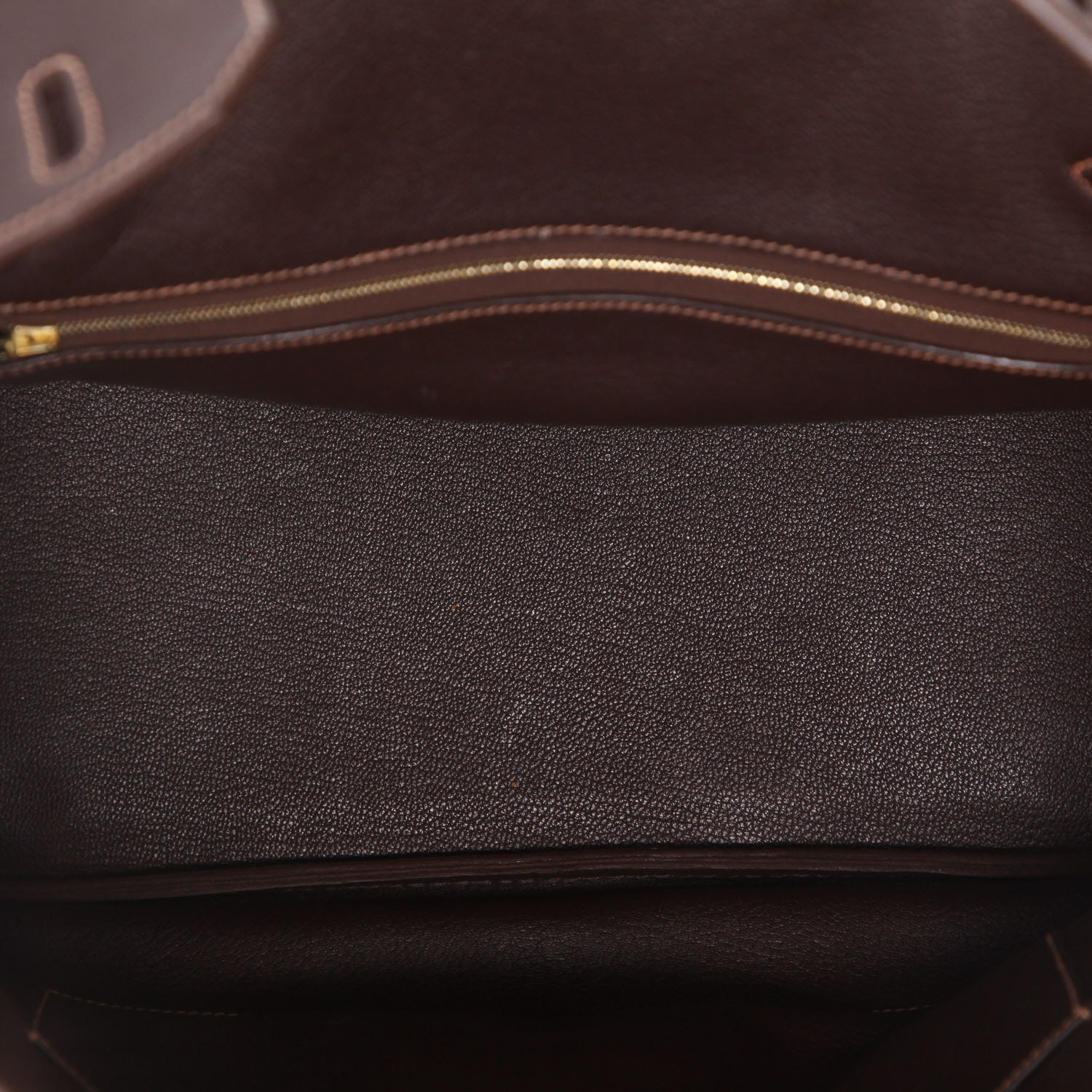 Hermès  Birkin 35 cm handbag  in brown Swift leather - Detail D3