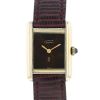 Reloj Cartier Tank Must de plata dorada Circa 1990 - 00pp thumbnail