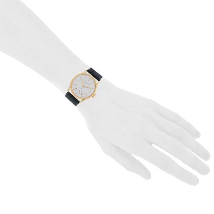 Reloj Patek Philippe Calatrava de oro amarillo Ref : 96 Circa 1950 - Detail D1