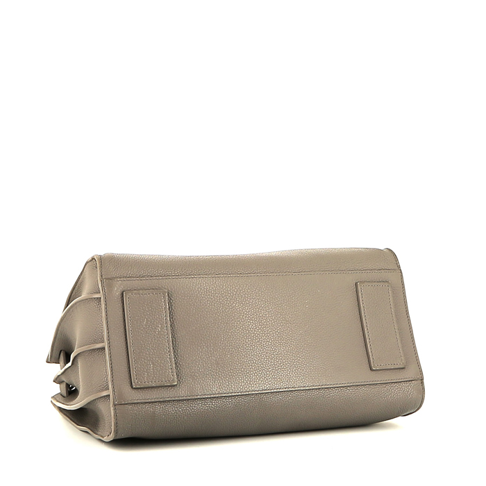 Saint Laurent  Sac de jour handbag  in grey leather - Detail D5