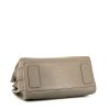 Saint Laurent  Saint Laurent ruffle-trim jacquard blouse handbag  in grey leather - Detail D5 thumbnail