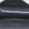 Dior  Diorama mini  shoulder bag  in silver leather - Detail D2 thumbnail