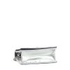Dior  Diorama mini  shoulder bag  in silver leather - Detail D4 thumbnail