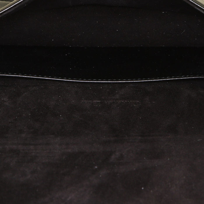 Sac bandoulière Dior  Wallet on Chain en cuir multicolore - Detail D3