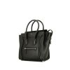 Celine  Luggage Micro handbag  in black leather - 00pp thumbnail
