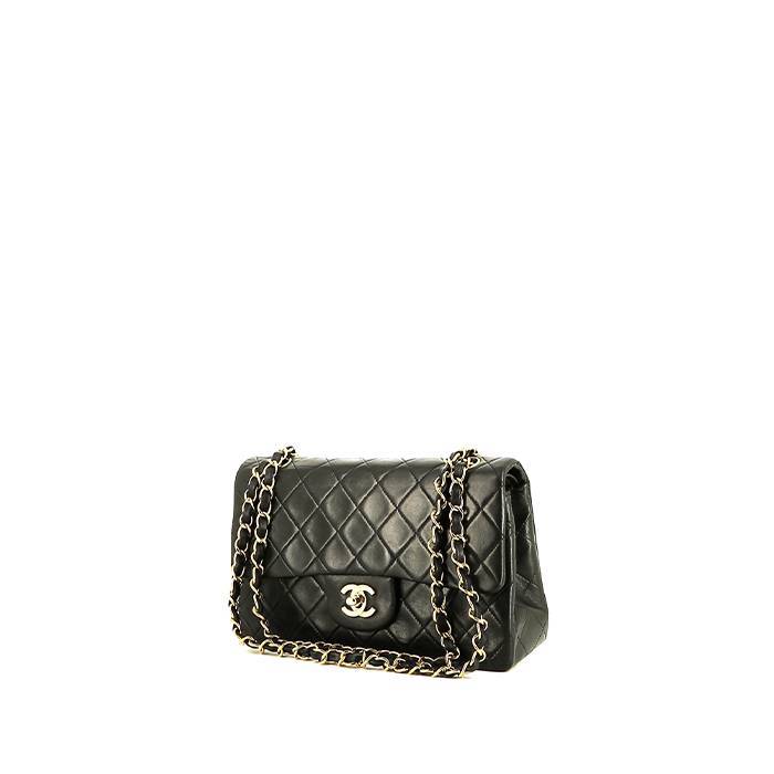 Sac à main Chanel Timeless en cuir matelassé noir Sac à main Chanel Timeless en cuir matelassé noir