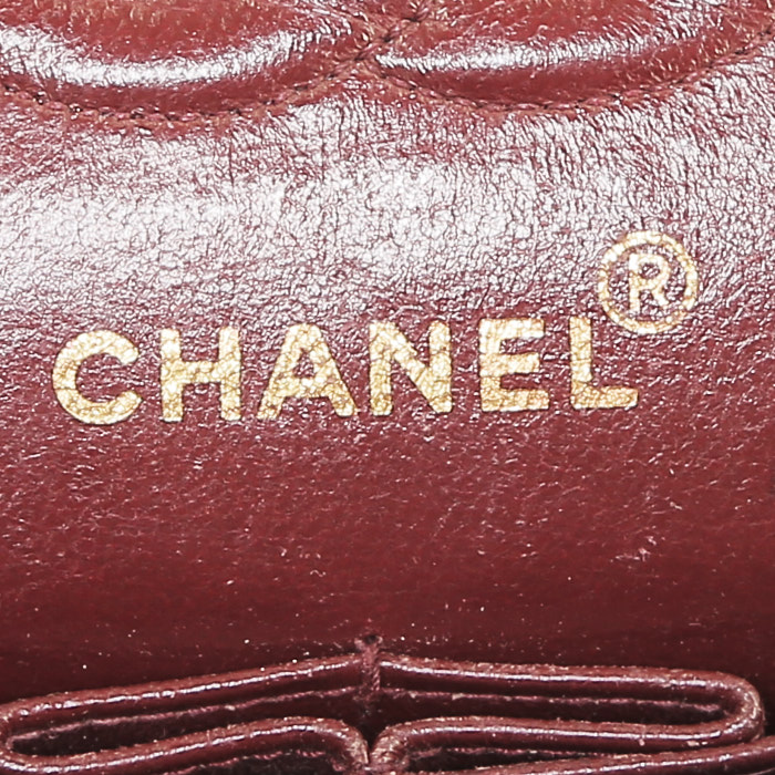 Borsa Chanel  Timeless Petit in pelle trapuntata nera - Detail D4