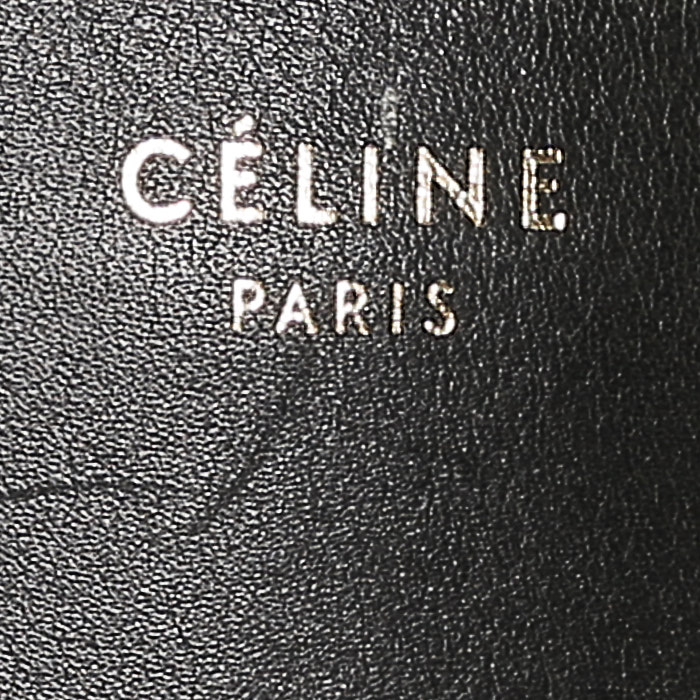 Sac à main Celine  Luggage en cuir noir - Detail D3