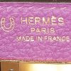 Borsa Hermès  Kelly 28 cm in pelle togo bicolore viola e rosa - Detail D4 thumbnail