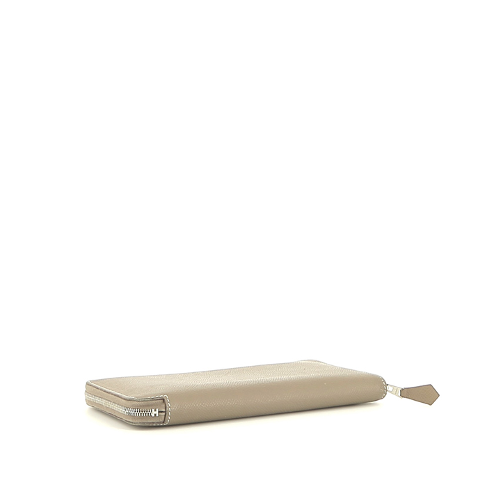 Hermès  Azap wallet  in etoupe epsom leather - Detail D4