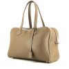 Bolsa de viaje Hermès  Victoria en cuero togo marrón etoupe - 00pp thumbnail