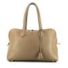 Bolsa de viaje Hermès  Victoria en cuero togo marrón etoupe - 360 thumbnail