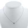 De Beers Flower In The Wind necklace in white gold and diamonds - 360 thumbnail