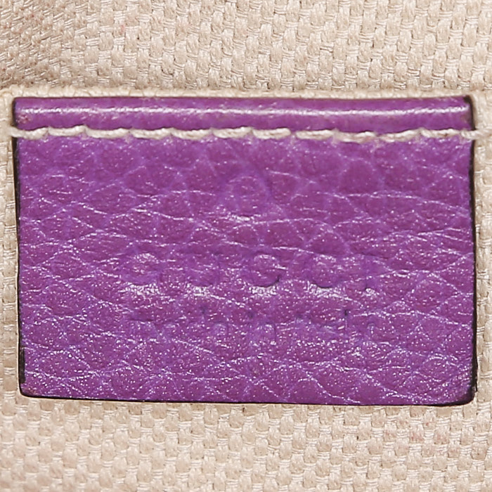 Bolso bandolera Gucci  Soho Disco en piel de pitón multicolor - Detail D3