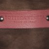 Bottega Veneta  Nodini shoulder bag  in red intrecciato leather - Detail D3 thumbnail