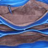 Borsa a tracolla Bottega Veneta  Roma in pelle intrecciata blu - Detail D3 thumbnail