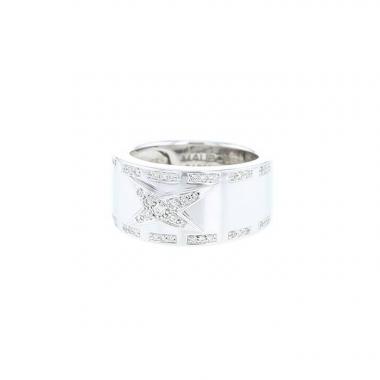 Sortija Mauboussin Etoile Divine de oro blanco y diamantes