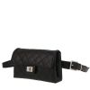 Chanel  Pochette ceinture clutch-belt  in black grained leather - 00pp thumbnail
