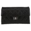 Chanel  Pochette ceinture clutch-belt  in black grained leather - Detail D2 thumbnail
