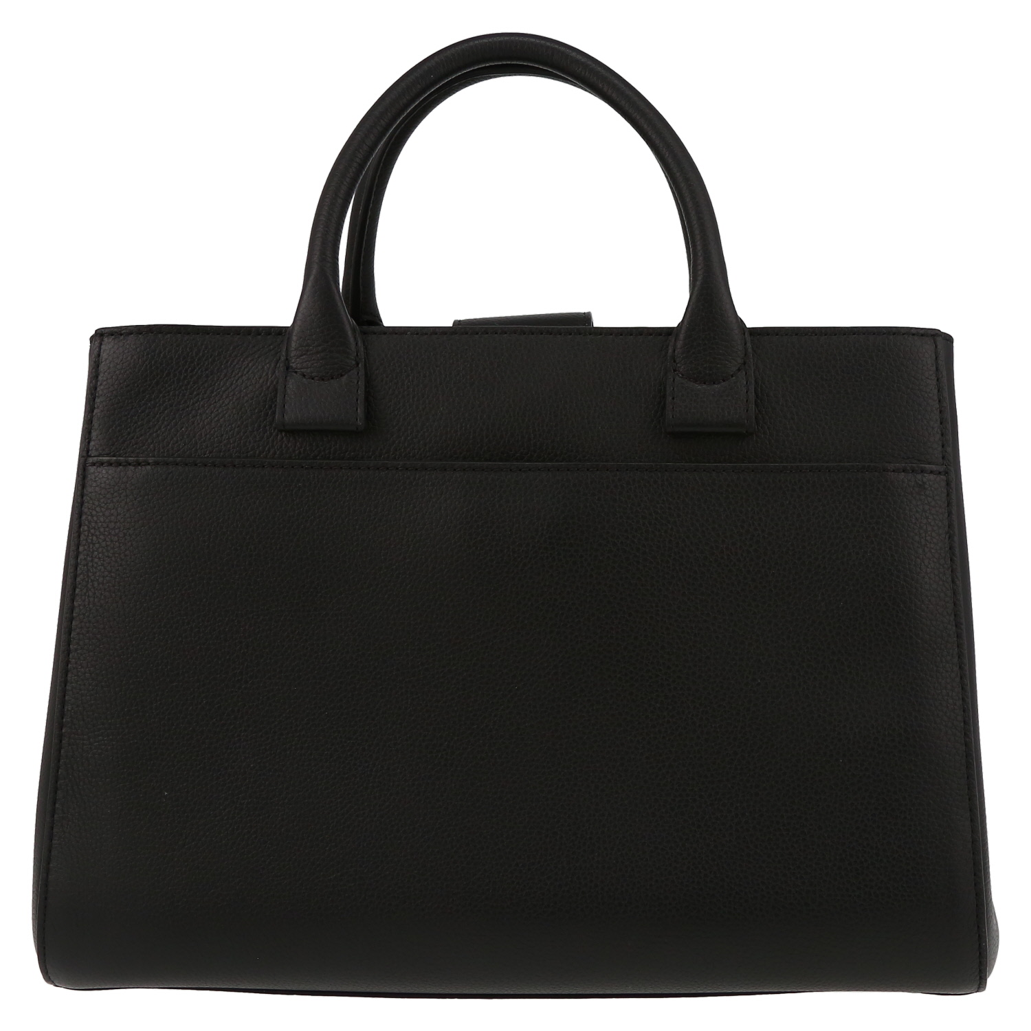 Bolso Cabás Chanel Executive en cuero granulado negro - Detail D7