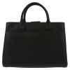 Chanel  Executive shopping bag  in black grained leather - Detail D7 thumbnail