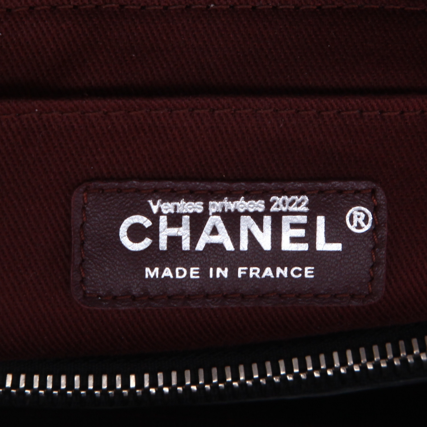 Bolso Cabás Chanel Executive en cuero granulado negro - Detail D9