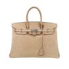 Hermès  Birkin 35 cm handbag  in Poussiere porosus crocodile - 360 thumbnail