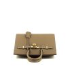 Bolso de mano Hermès  Birkin 25 cm en cuero epsom marrón etoupe - 360 Front thumbnail
