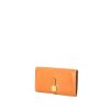 Hermès  Cadenas - Wallet wallet  in gold Pecari leather - 00pp thumbnail