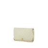 Bolso de mano Chanel  Mademoiselle en cuero acolchado blanco - 00pp thumbnail