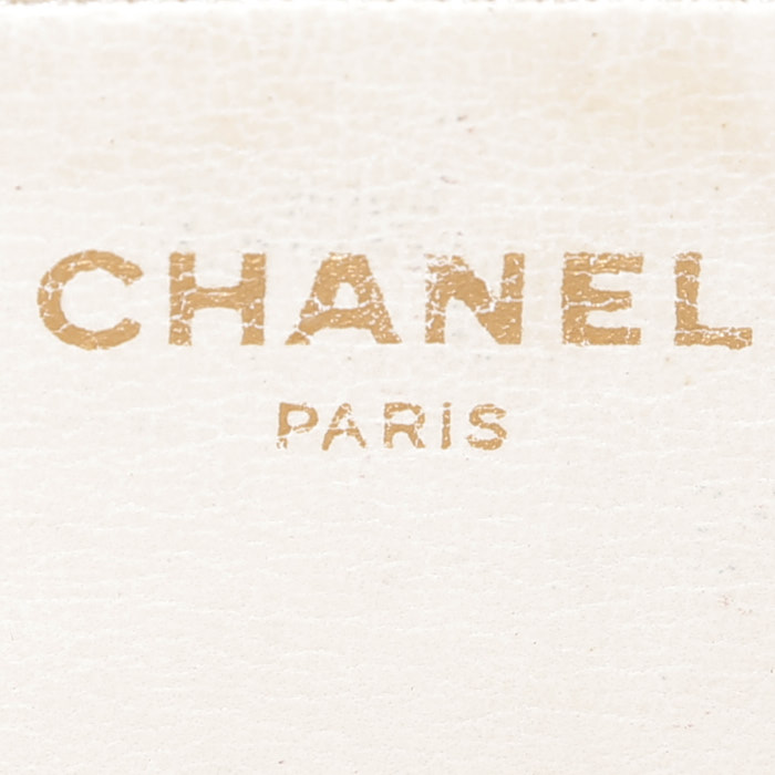 Borsa Chanel  Mademoiselle in pelle trapuntata bianca - Detail D3