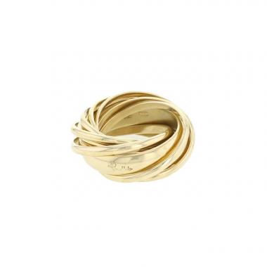 Bague Pomellato Mille Cercles en or jaune