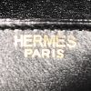 Bolso de mano Hermès  Drag en cuero box negro - Detail D3 thumbnail
