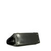 Hermès  Drag handbag  in black box leather - Detail D4 thumbnail