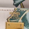 Hermès  Kelly 20 cm handbag  in beige silk - Detail D2 thumbnail
