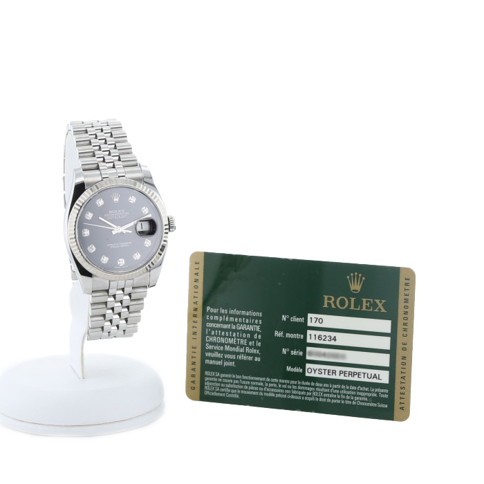 Orologio Rolex Datejust in acciaio Ref: Rolex - 116234  Circa 2013 - Detail D2