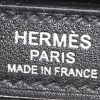 Hermès  Kelly 32 cm handbag  in beige canvas  and black leather - Detail D4 thumbnail