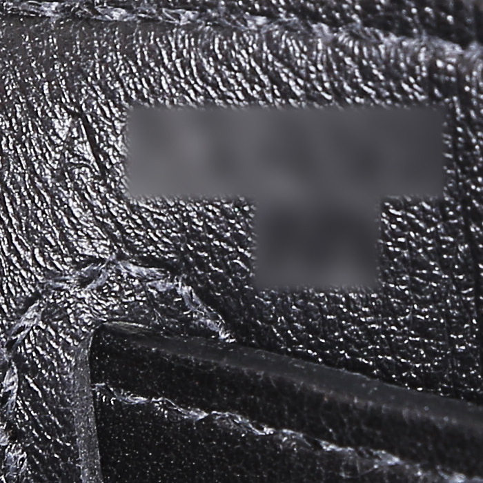 Sac à main Hermès  Kelly 32 cm Cavalcadour en toile beige et cuir noir - Detail D5