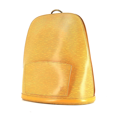 Mochila Louis Vuitton  Gobelins - Backpack en cuero Epi amarillo