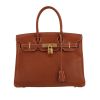 Hermès  3 in 1 handbag  in gold Barenia Faubourg - 360 thumbnail