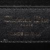 Bolso bandolera Dior  30 Montaigne en cuero negro y azul - Detail D4 thumbnail