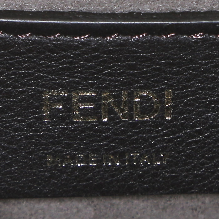 Borsa Fendi  Mon Trésor in pelle beige e rossa - Detail D3