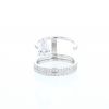 Repossi Serti Sur Vide ring in white gold and diamonds - 360 thumbnail