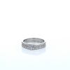 Repossi Antifer ring in white gold and diamonds - 360 thumbnail