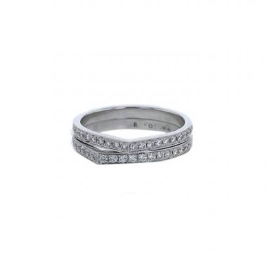 Bague Repossi Antifer en or blanc et diamants