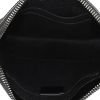 Gucci  Suprême GG shoulder bag  in grey monogram canvas  and black leather - Detail D2 thumbnail