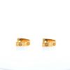 Articulated Cartier Love pair of cufflinks in yellow gold - 360 thumbnail